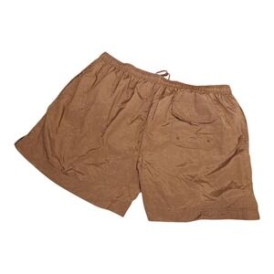 Extreme Men's Limit Brown Lined Nylon Board Shorts Swim Trunks Size 2X (44-46)
